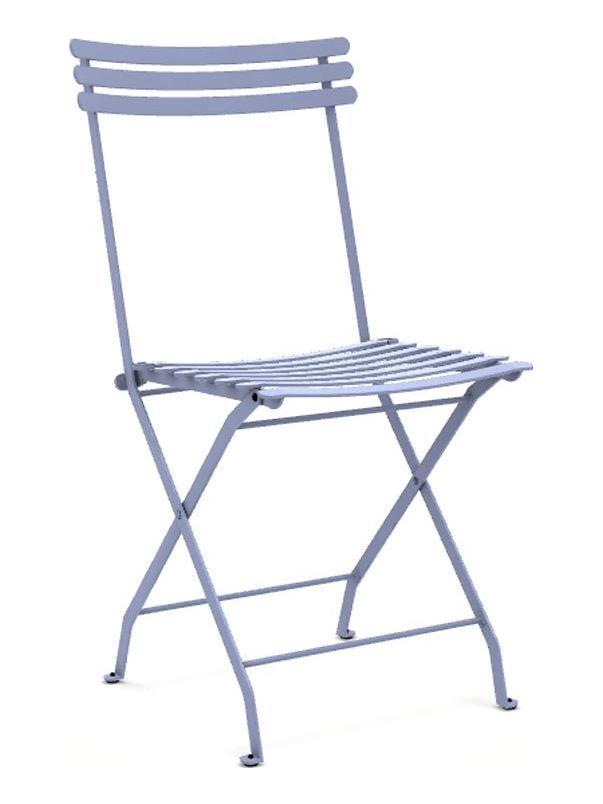 Flower Folding Chair - Plumbago Blue