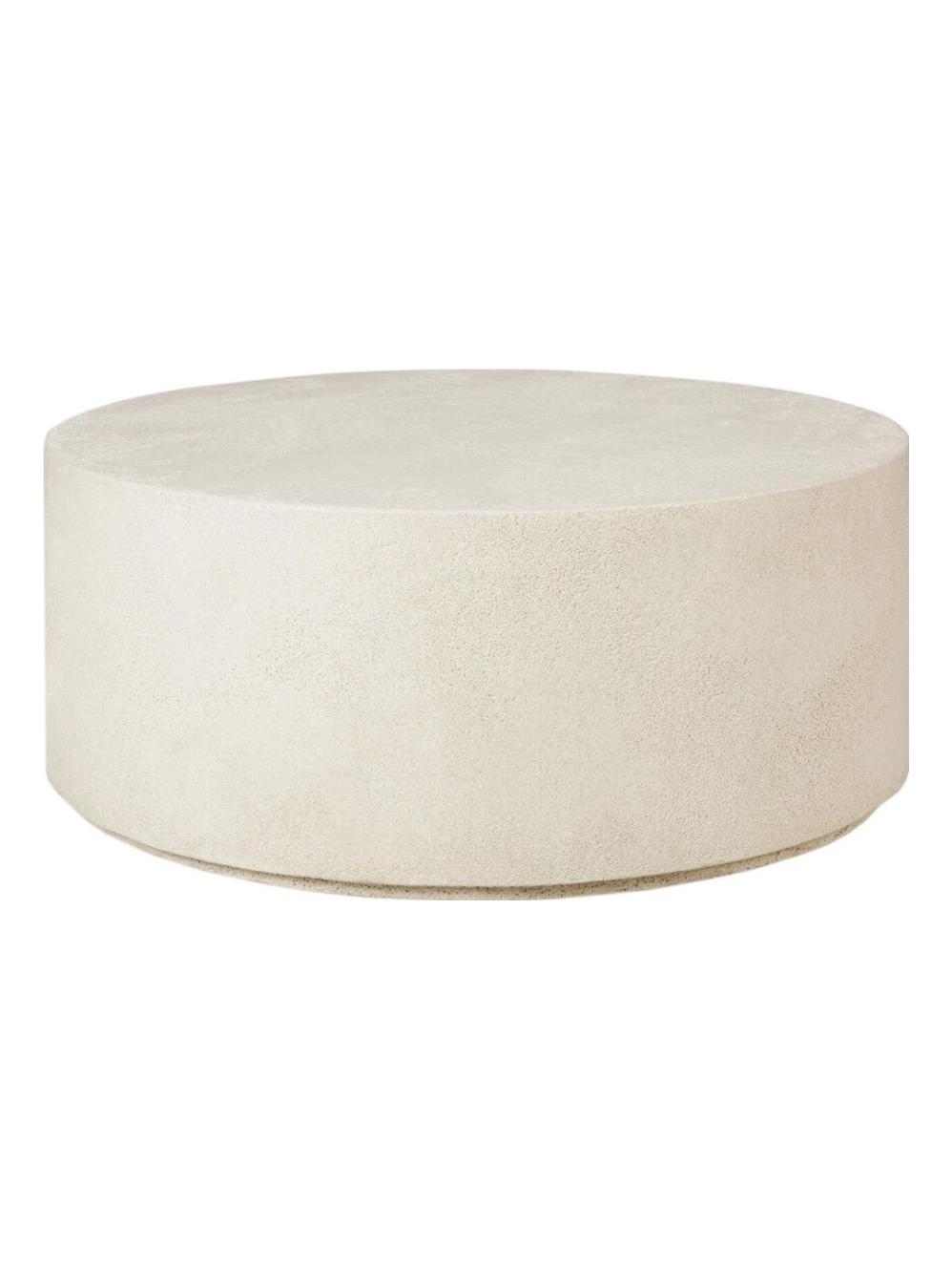 Elements Side Table - Round/Off White