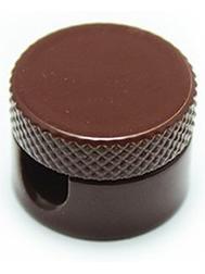 Cable Clamp Cord Grip for Wall or Ceiling in Metal Brass Brown