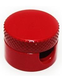 Cable Clamp Cord Grip for Wall or Ceiling in Metal Brass Red