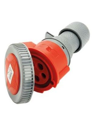 Industrial mobile socket 3P+T 16A 380-415V waterproof