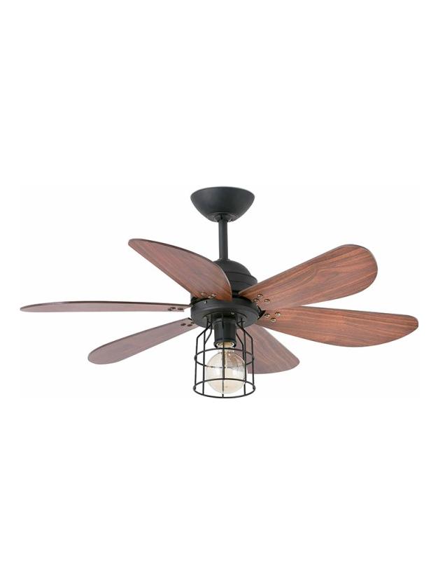 Faro Chicago ceiling fan lamp with remote control