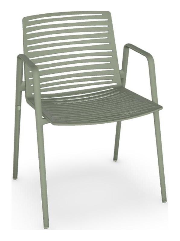 Zebra Chair with Armrests