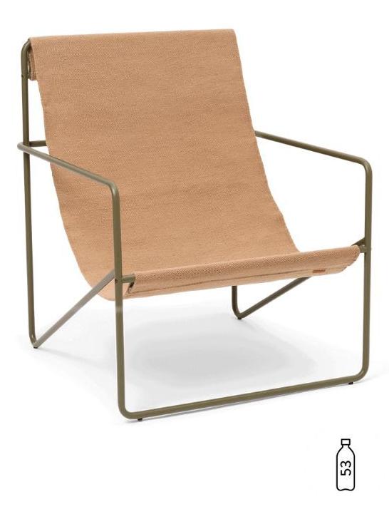 Desert Lounge Chair - Olive Frame