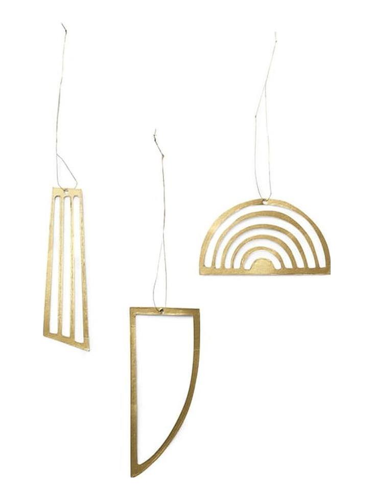 Golden Ornaments 24223 - Set of 3