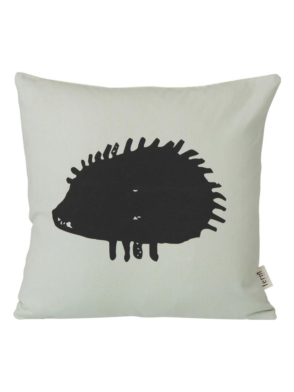 Hedgehog Cushion - Mint