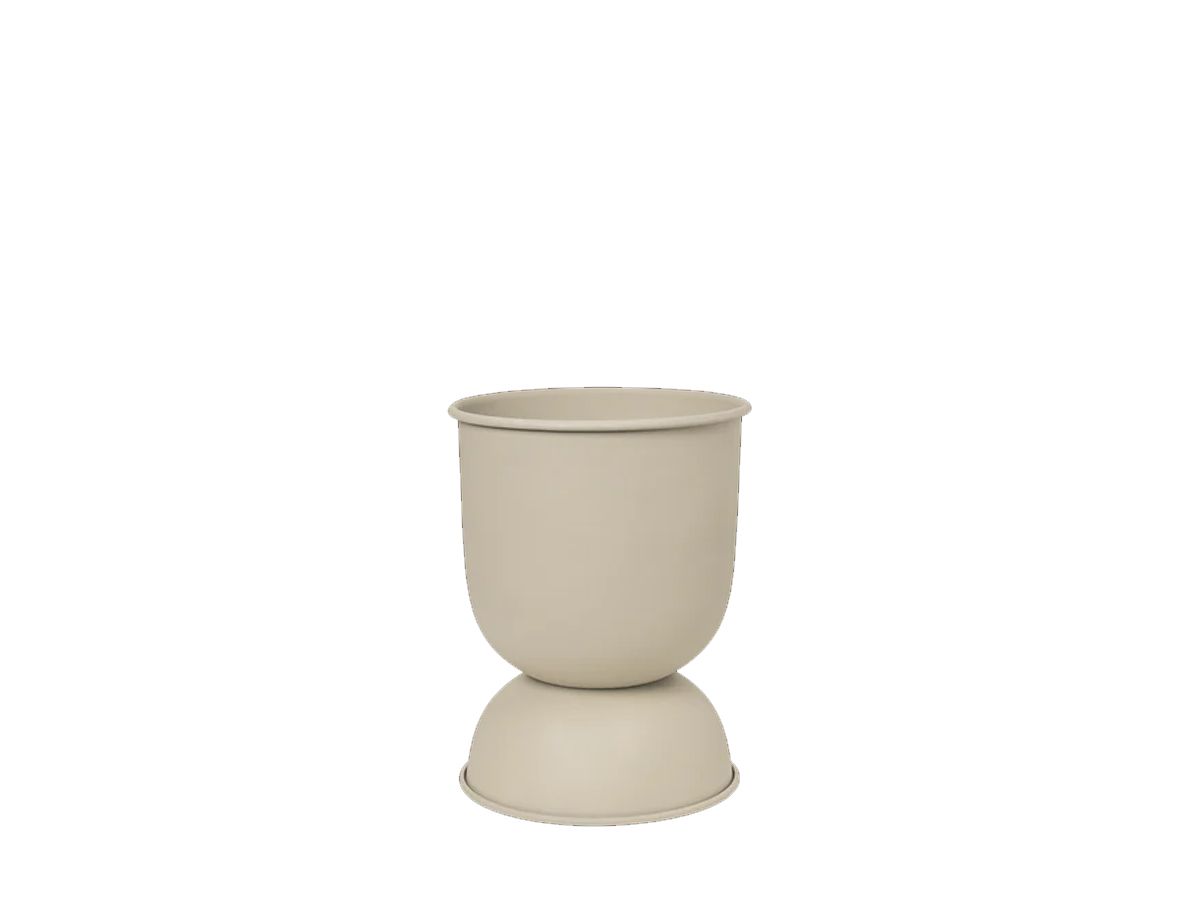 Hourglass Pot - Cashmere