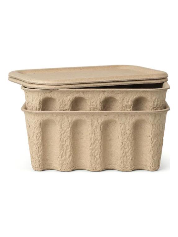 Paper Pulp Box - Set of 2 
