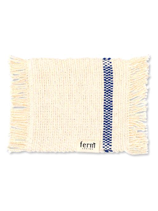 Savor Coasters Set of 4 - Off White/Blue