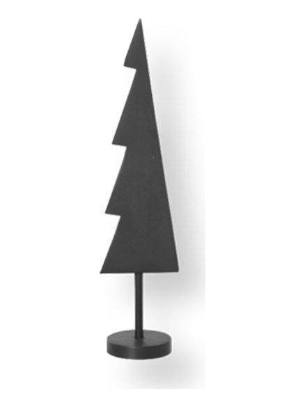 Winterland Brass Tree - Solid Black Brass