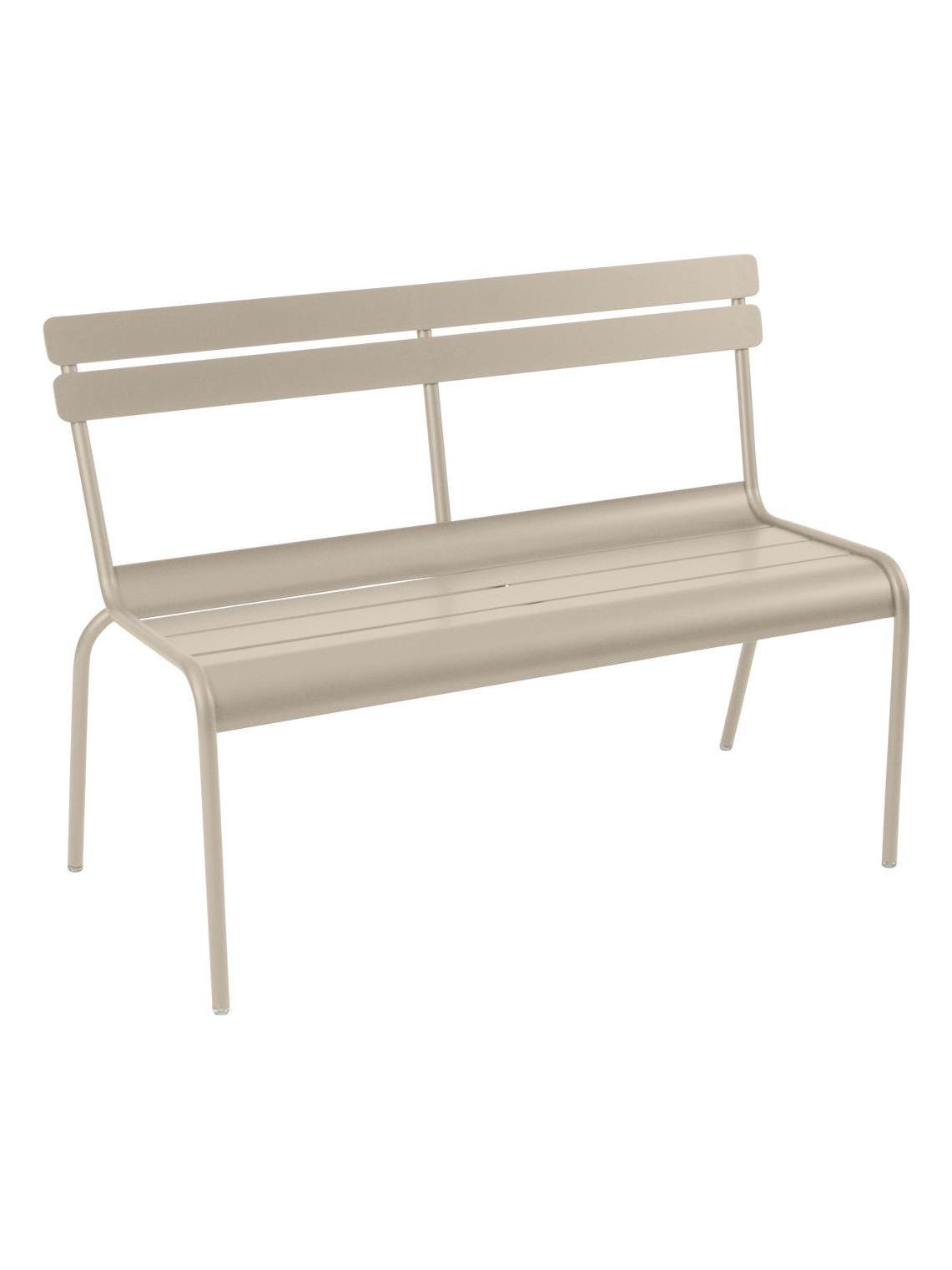 Luxembourg Bench with Backrest