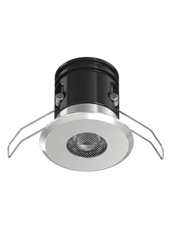 Flos A-Rise 49 Recessed ceiling downlight matte Stainless Steel