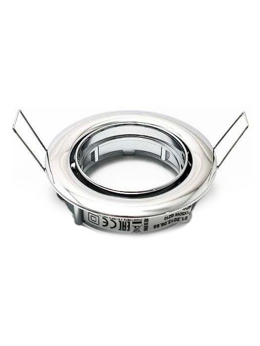 Flos Basic Downlight Adjustable Recessed Spotlight GU10 Chrome