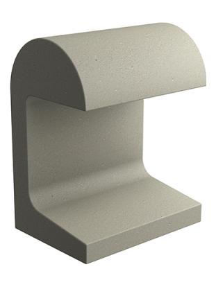 Flos Casting Concrete outdoor bollard
