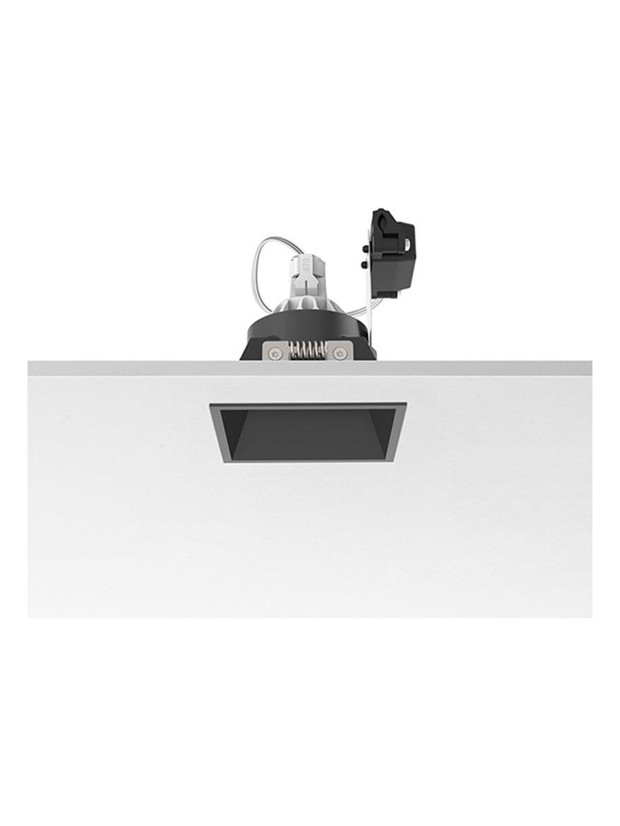Flos Easy Kap 80 Fixed Square GU10 for LED Recessed Downlight