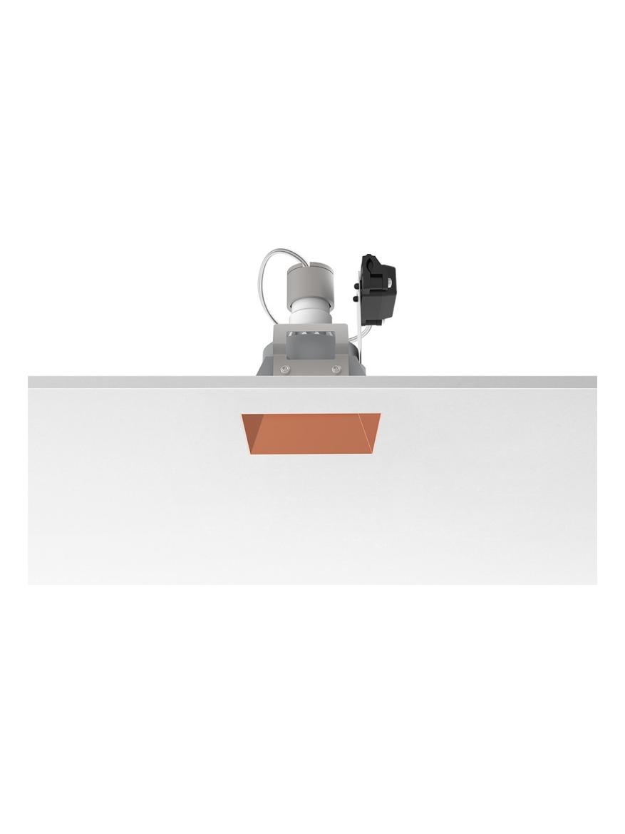 Flos Kap 80 Fixed GU10 square recessed spotlight