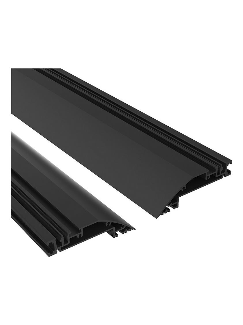 Flos Light Cut Mini Track Profile 2 Aluminum Kit Integrate In Plasterboard Ceilings