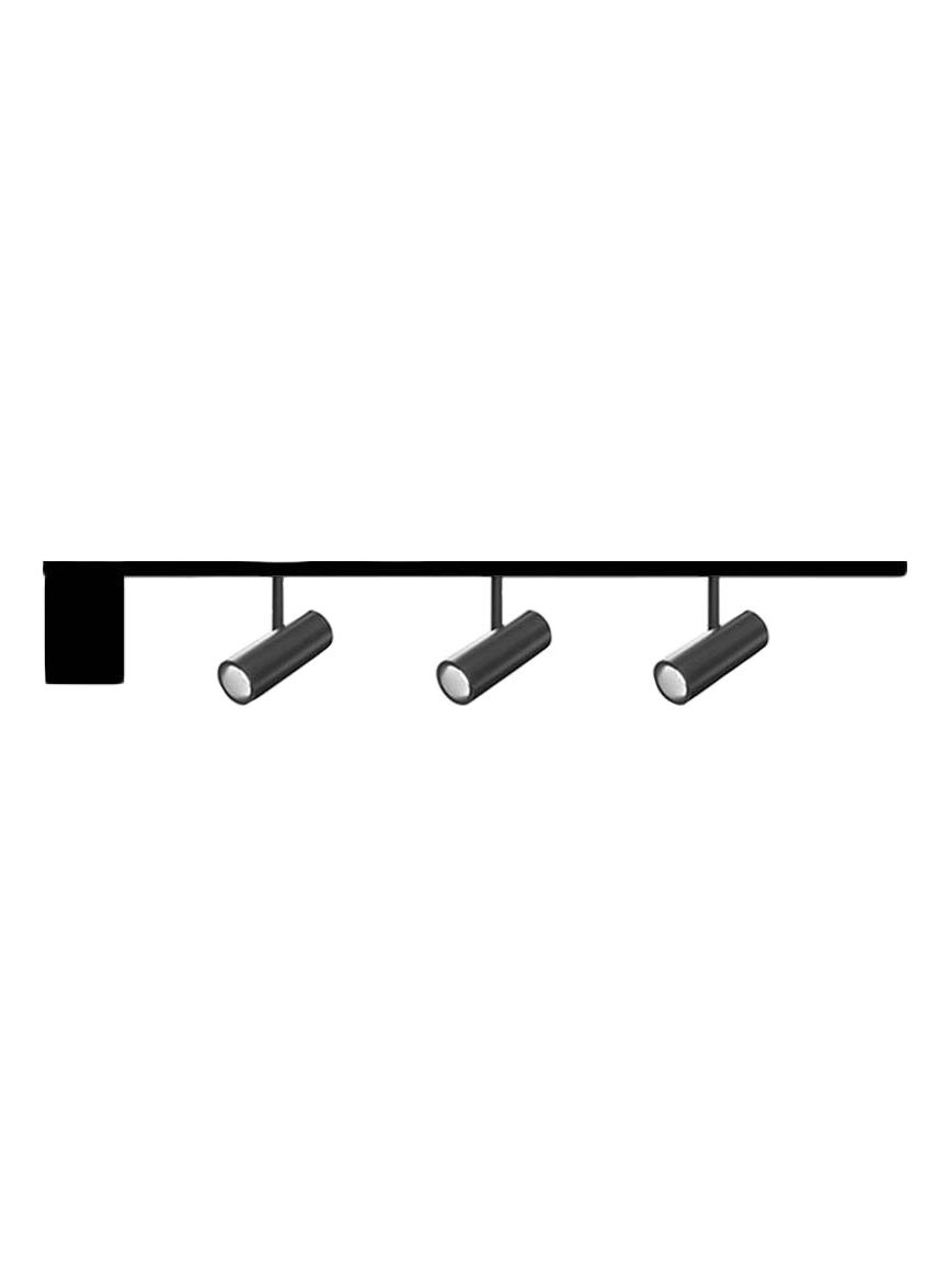 Flos ZERO TRACK Packs Find Me 1 Black 3 Spotlights + Track 3 mt