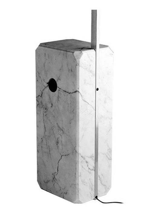 Flos base in Carrara marble for Arco