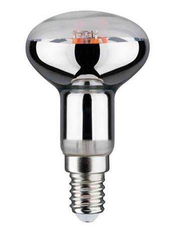 Flos Bulb R50 E14 LED 4W 360Lm 270K Chromed and Transparent Glass