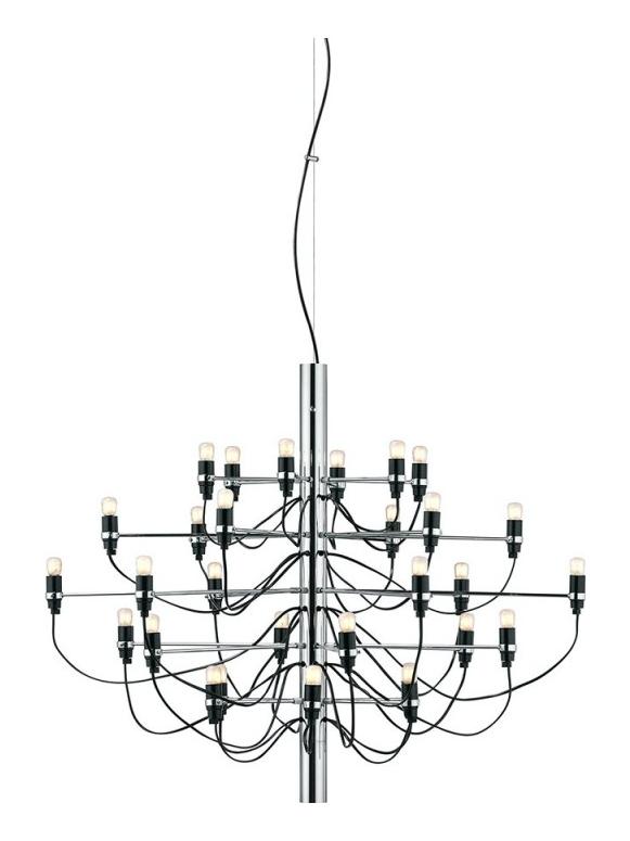 2097 / 30 Light Bulbs Suspension Chandelier for Indoor