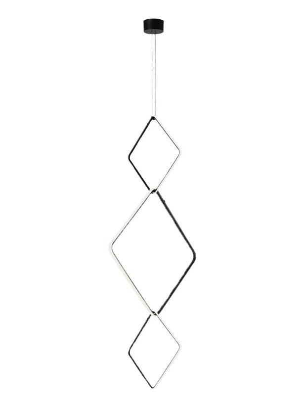 Arrangements LED Suspension kit 2X square small and large