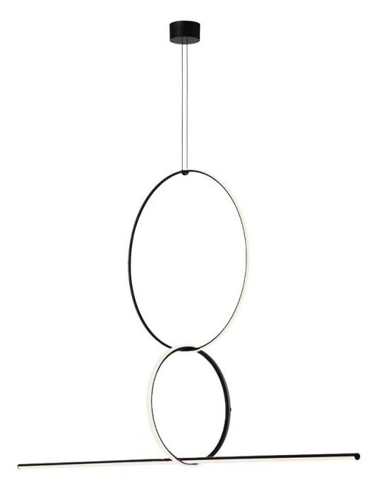Arrangements LED Suspension kit small big round and line
