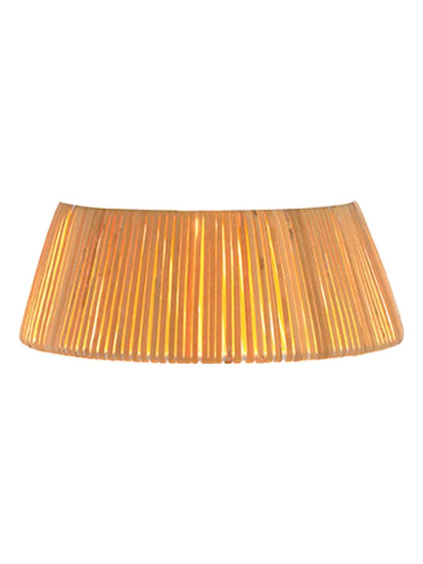Bon Jour Unplugged Crown Rattan / Small - Lampshade 