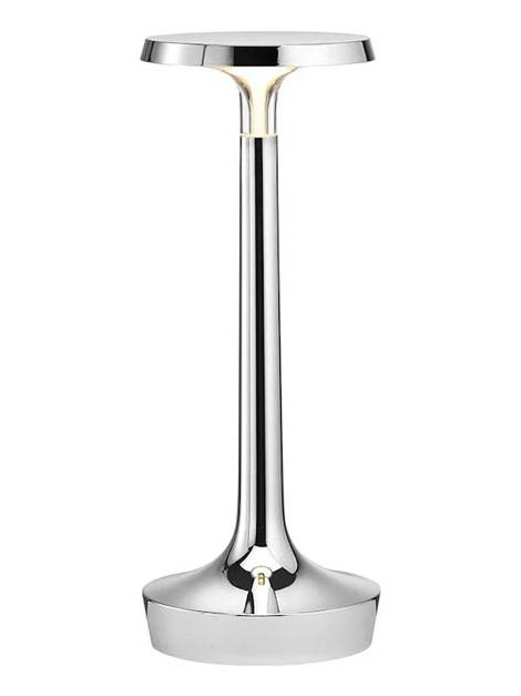 Bon Jour Unplugged Lampada da Tavolo-Cromo