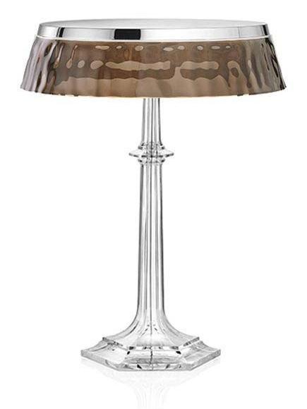 Bon Jour Versailles LED Table Lamp Chrome Fume