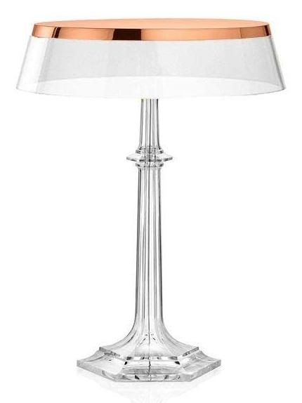 Bon Jour Versailles LED Table Lamp Copper Transparent