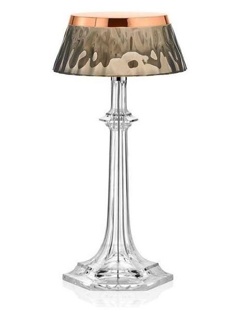 Bon Jour Versailles Small LED Table Lamp Copper Fume