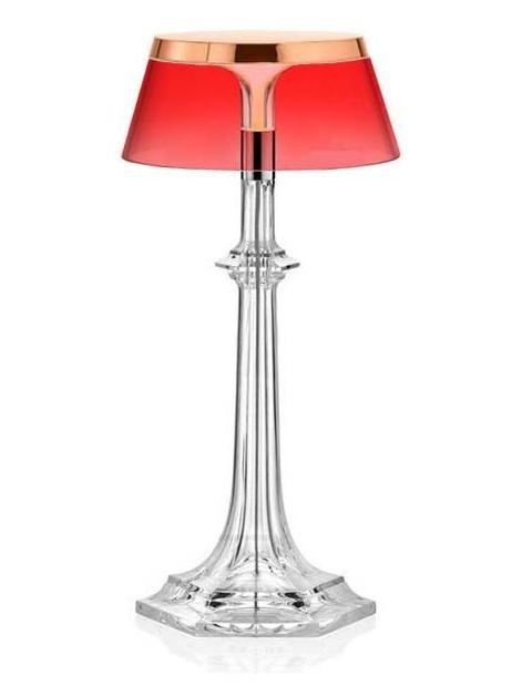 Bon Jour Versailles Small LED Table Lamp Copper Red