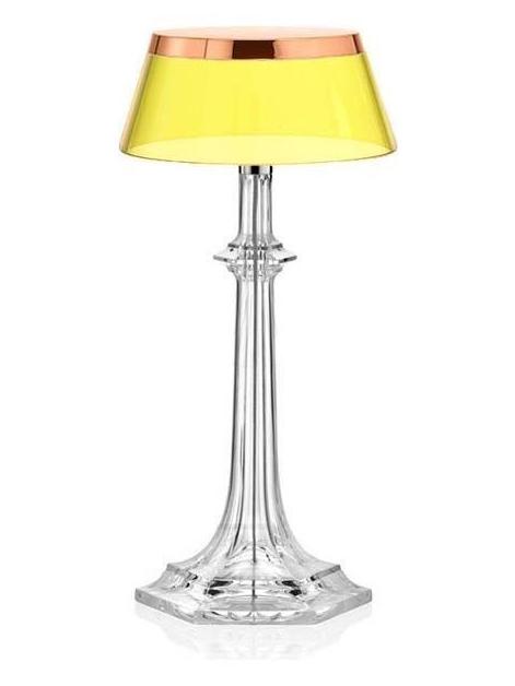 Bon Jour Versailles Small LED Table Lamp Copper Yellow