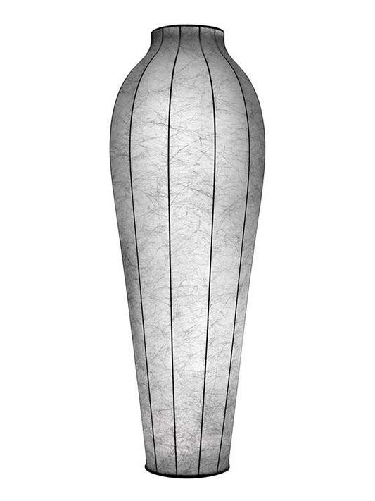 Chrysalis Floor Lamp white Cocoon Resin