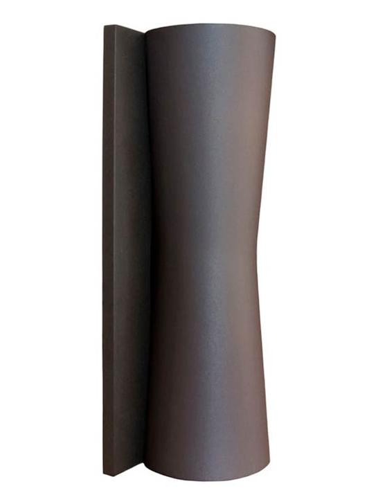 Clessidra 40°+40° Outdoor Wall Lamp / Deep brown - Version US