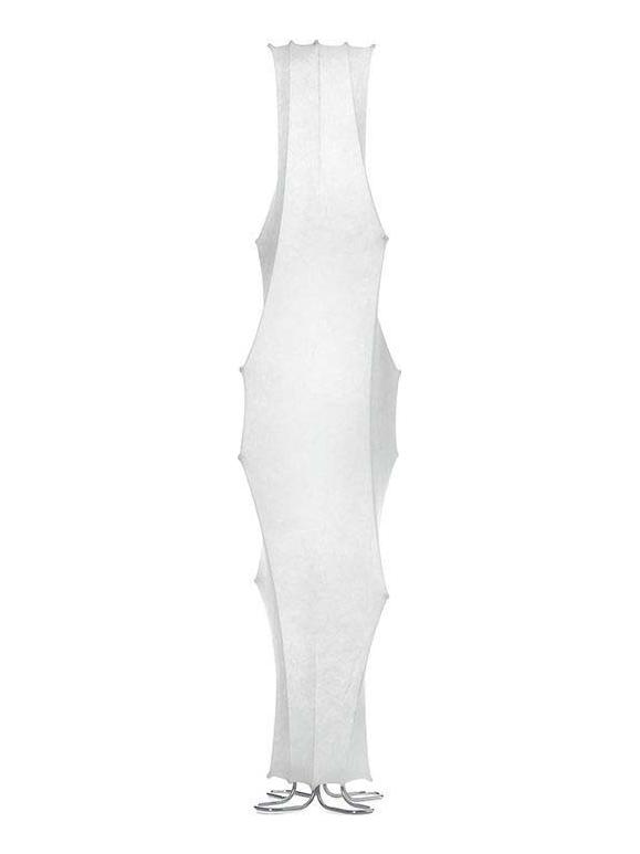 Fantasma Piccolo Floor Lamp white Cocoon Resin
