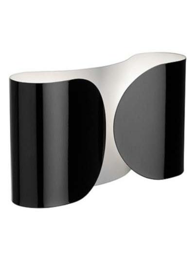 Foglio Applique Wall or Ceiling Lamp Black