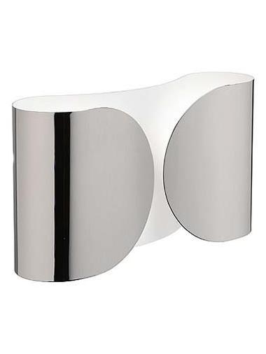 Foglio Applique Wall or Ceiling Lamp Chrome