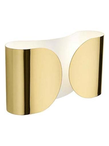 Foglio Applique Wall or Ceiling Lamp Gold 22K