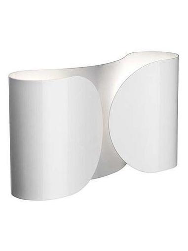 Foglio Applique Wall or Ceiling Lamp White