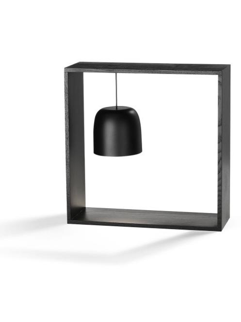 Gaku Wire LED wood lamp with USB and dimmable switch