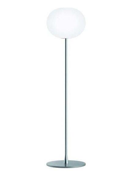 Glo-Ball F1 Floor Lamp Silver