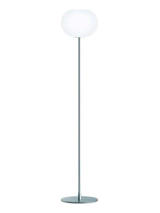 Glo-Ball F2 Floor Lamp Silver