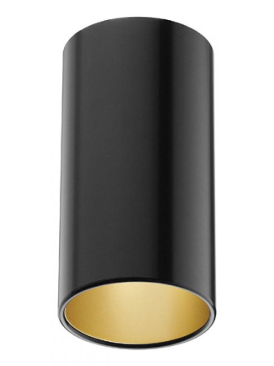  Kap Surface Ceiling Lamp - Black int. White