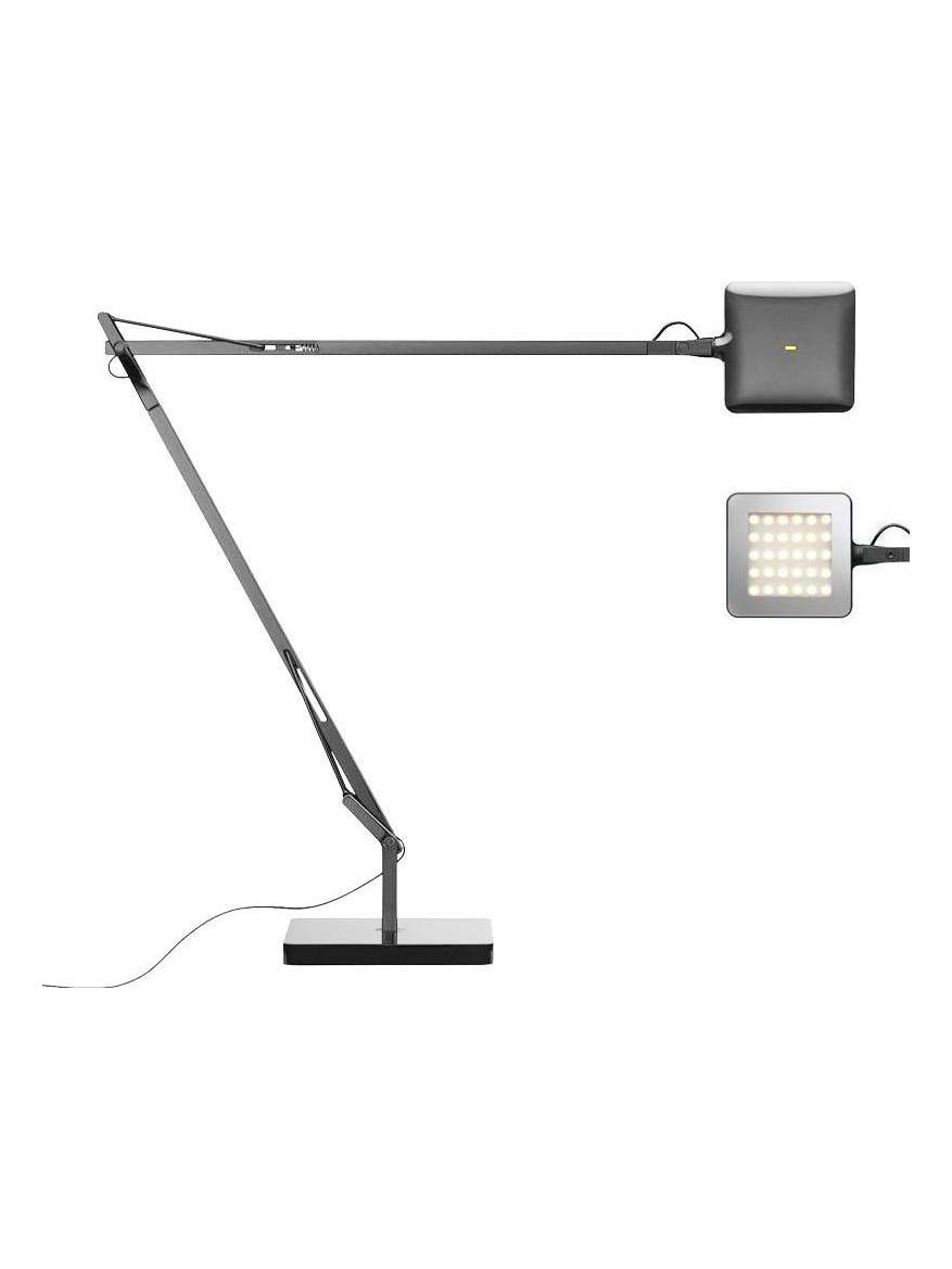 Kelvin LED Base Table Lamp Anthracite Dimmable