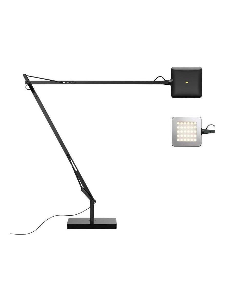 Kelvin LED Base Table Lamp Black Dimmable