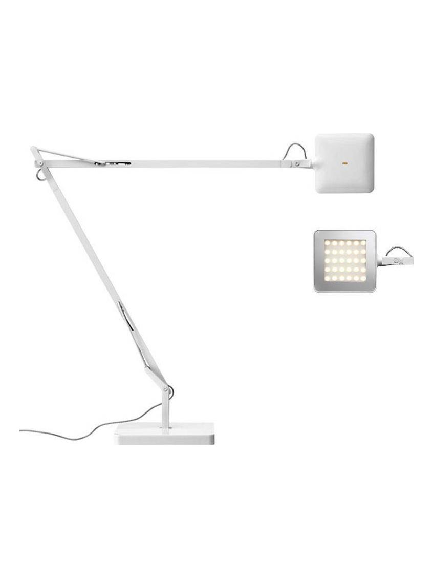 Kelvin LED Base Table Lamp White Dimmable