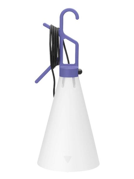 Mayday Portable or Table Lamp Lilac color