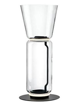 Noctambule Led Floor Lamp Glass High Cylinders and Cone